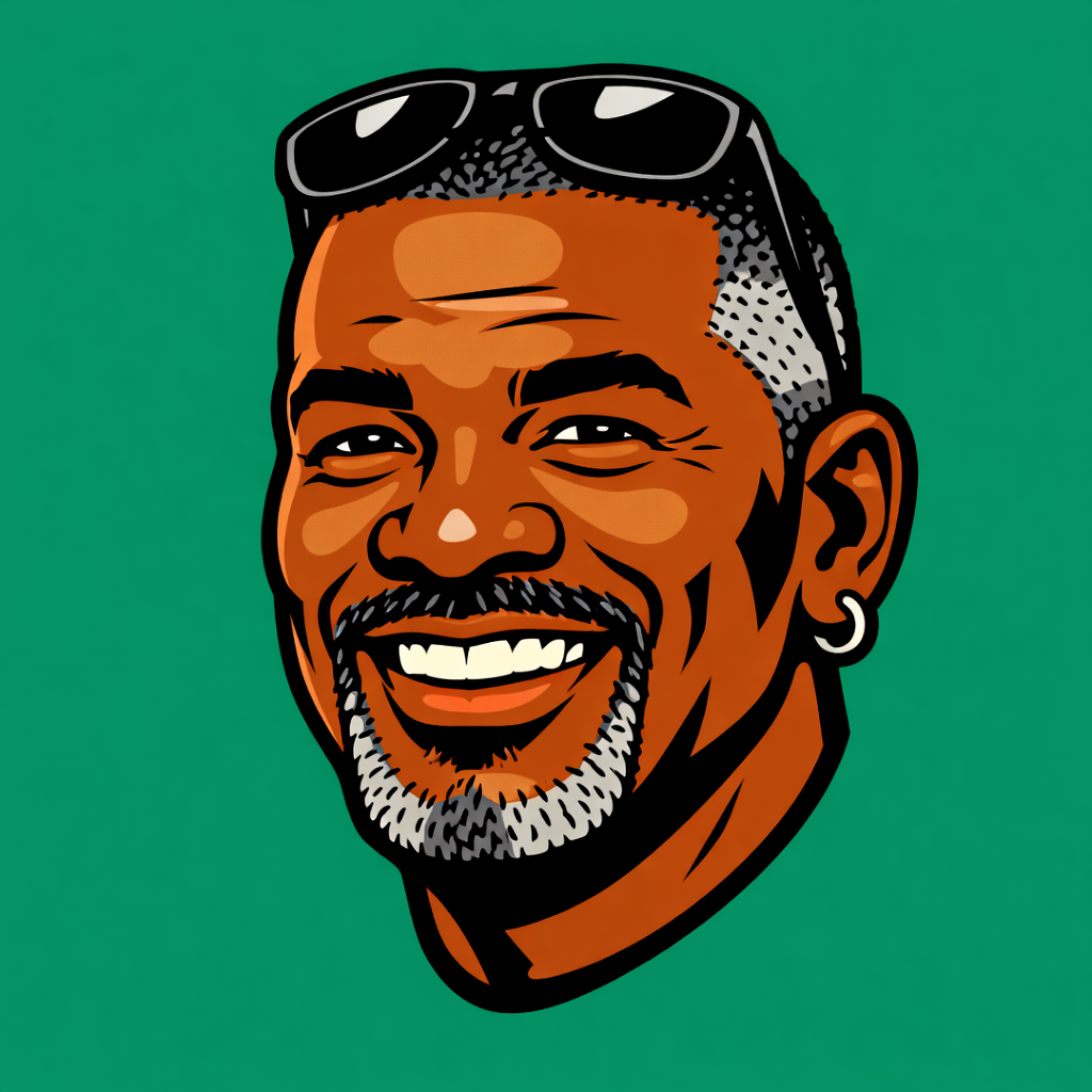 Illustrated portrait of Peter