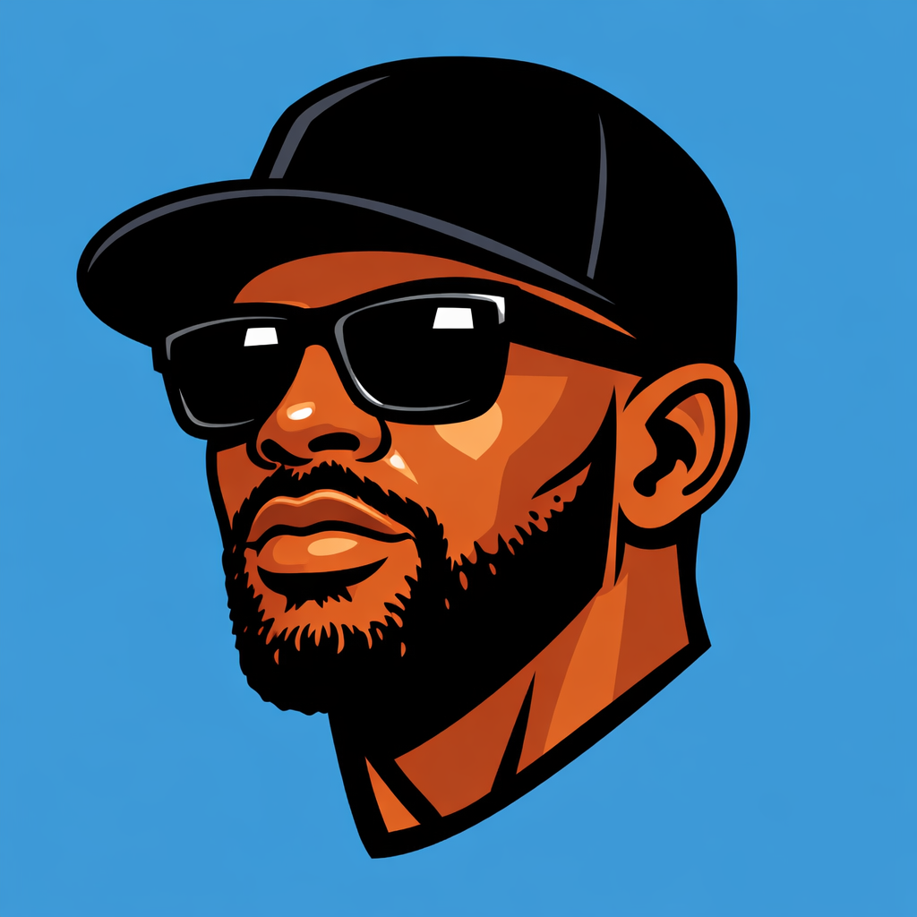 Illustrated portrait of Reuben