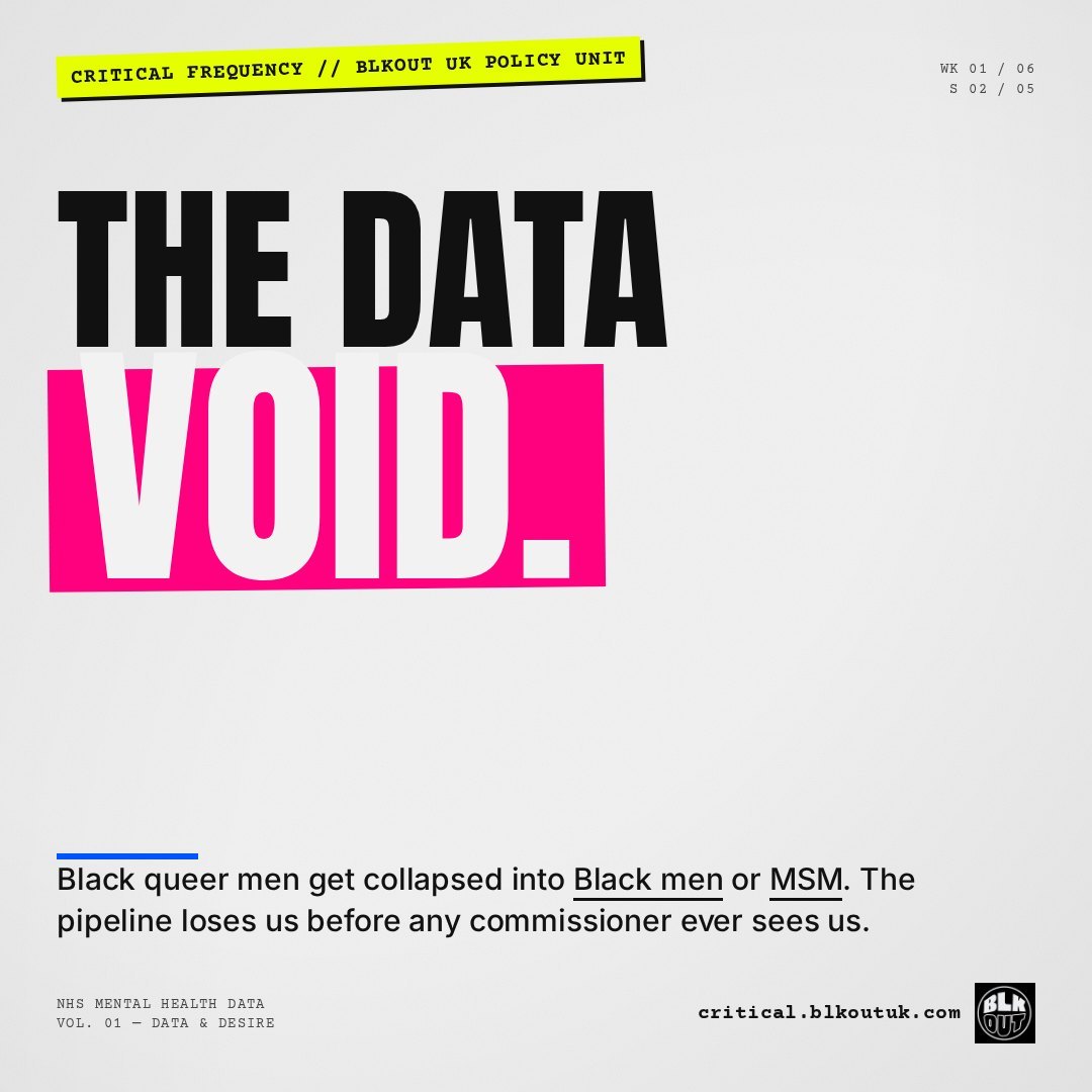Critical Frequency card reading The Data Void